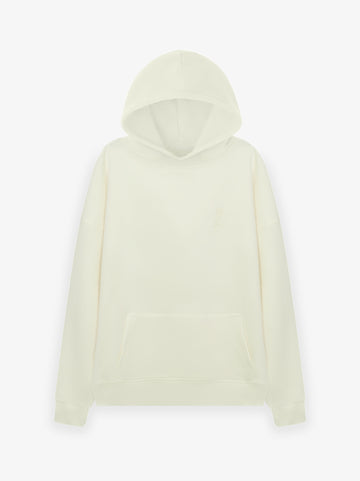 unisex loose off-white hoodie