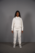THE unisex loose off-white sweatpants - do we