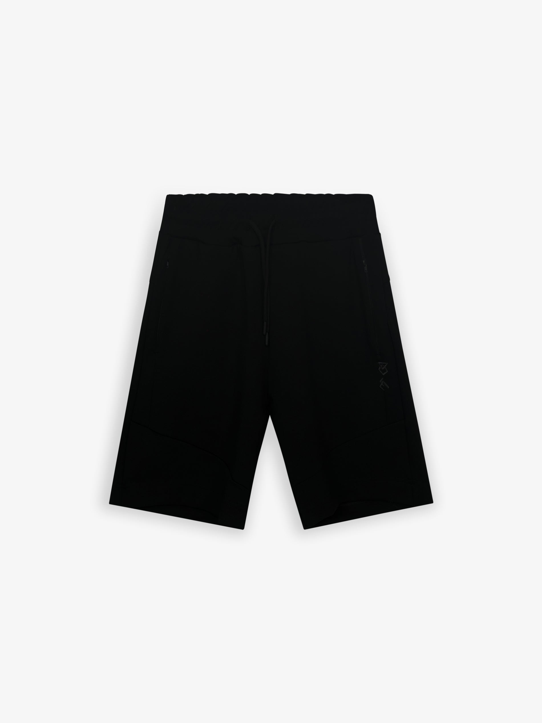 black shorts