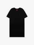 long black T-shirt