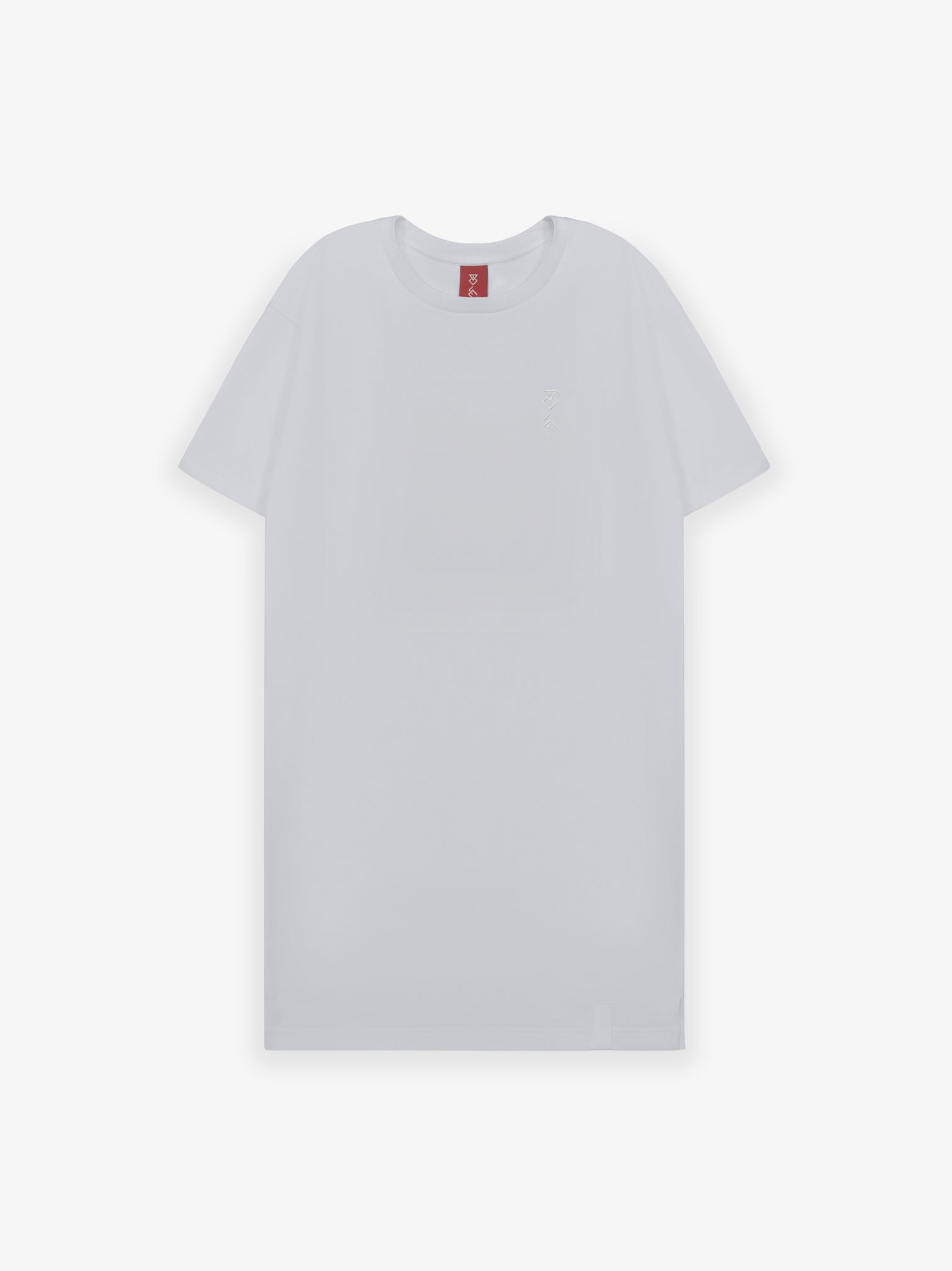 long white T-shirt