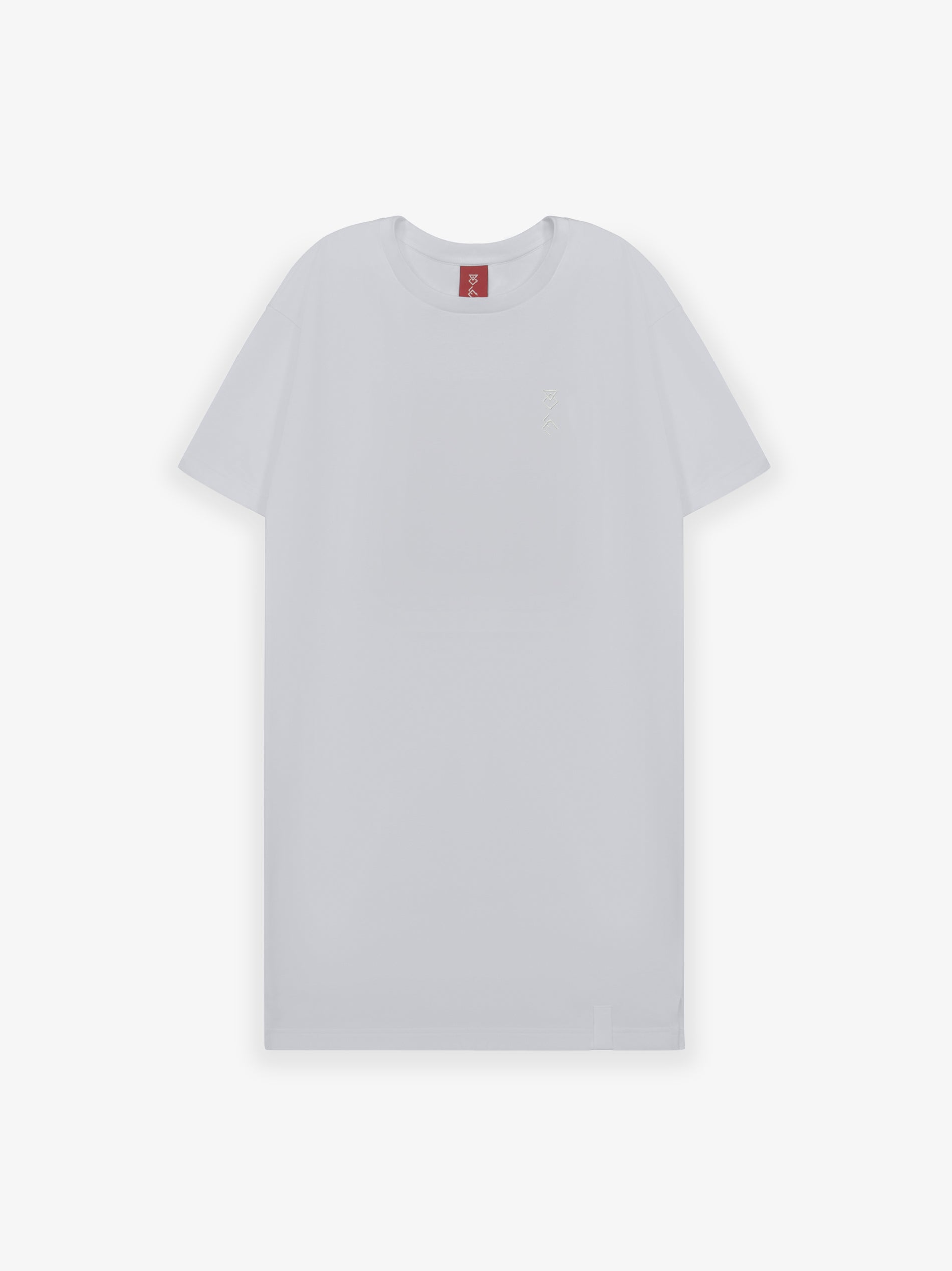 long white T-shirt